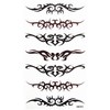 MapofBeauty Tribal Armband Temporary Waterproof Tattoo Sticker(2 pcs/lot)