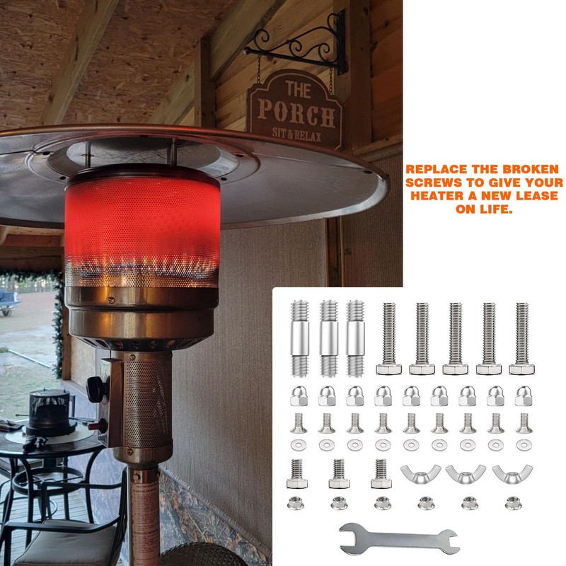 Patio Heater Replacement Parts Hardware Patio Heater Reflector Shield Accessories