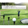 Hiro World Trade Golf Tee, Skull Pattern, Woodtie, Long Tee,