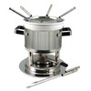 Swissmar Basel 11-Piece Stainless Steel 3-in-1 Fondue Set - Ideal