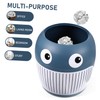 Baby Whale Trash Can Bathroom Trash Can with Lid Kids