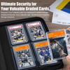 ULTRGEE Graded Card Binder, Storage Binder for Graded Cards -