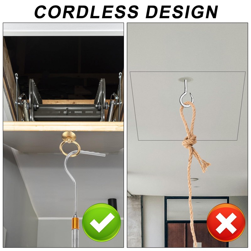 Ladder Pull Down System Kit, Attic Ladder Pull Down System