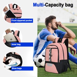 Goloni|Basketball Soccer Backpack Bag - Soccer Backpack & Bags for Basketball, Volleyball & Football Sports