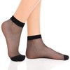 Bencailor 24 Pairs Women's Sheer Ankle Socks Thin Nylon Socks