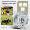 FENXDN Idler Pulley B527 (OD-3.25", ID-3/8) for Sw-isher Lawn Mower
