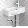 Universal Sink Siphon Set, Chrome Pop-Up Drain Fitting with Overflow,