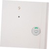 Operitacx Bathroom Lock with Green Red Indicator Stainless Steel Latch
