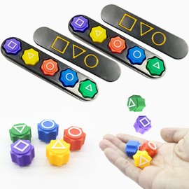 Gonggi Korean Game Set – Traditional Toss & Catch Game with 5 Colourful Stones, Korean Jacks for Family Fun, Improves Hand-Eye Coordination & Motor Skills, All Ages Play（2Pcs）