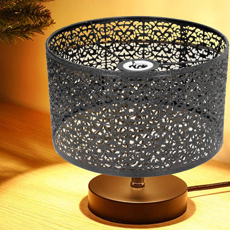 Lamp Shade Hollow Out Metal Lampshade E27 E14 Universal Use