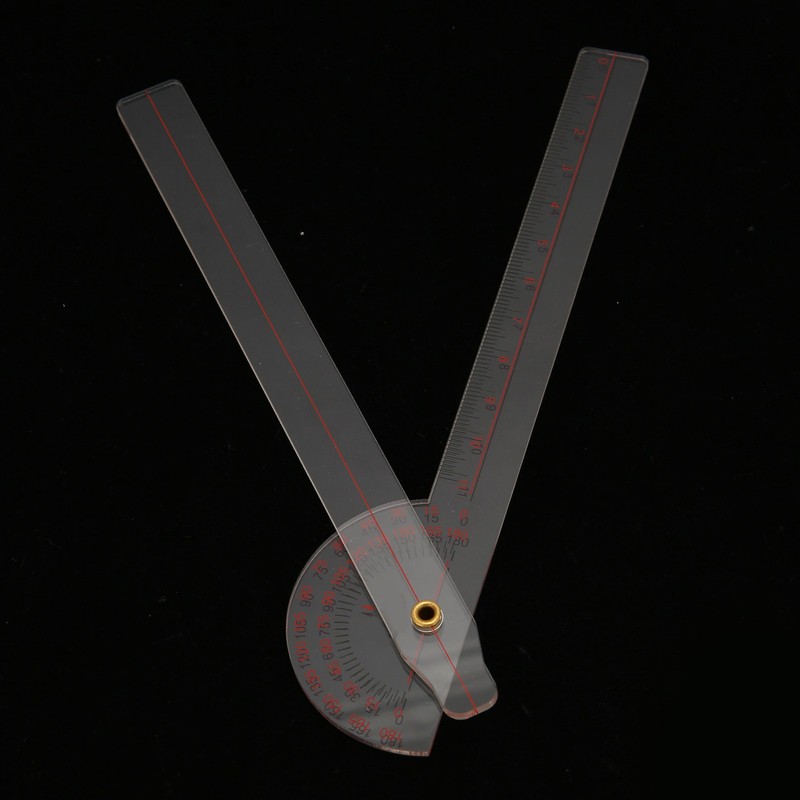 Joint Goniometer 360 Degrees Accurate Measurement Spinal Curvature Goniometer Tool