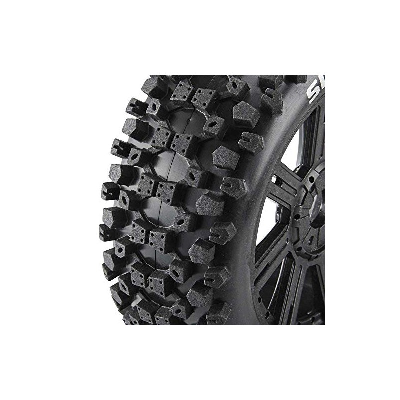 Six-Pack C2 Mounted Buggy Spoke Tires, Black (2)
