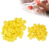 100PCS Animal Round Ear Tags Easy to Distinguish and Use