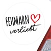 huuraa Sticker Fehmarn in Love Sticker with Name of Your