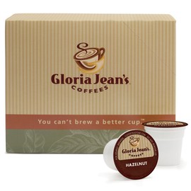 Gloria Jean's Coffees Hazelnut Coffee 48 K-Cups for Keurig Brewers