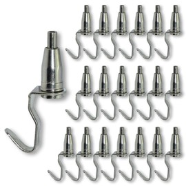 ZERONOWA Picture Rail Wire Hooks Hanger Hanging Adjustable Hooks (Set of 20)