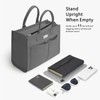 TOPDesign Heavy-Duty Canvas Tote Bag for Women, Adjustable Crossbody Handbag