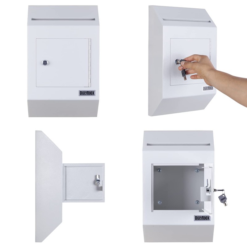 Durabox Drop Box Deposit Safe 10 x 4 x 16”
