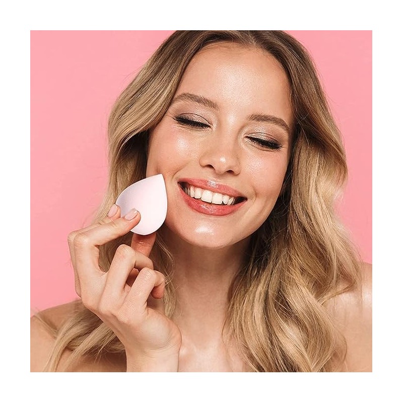 Esponjas de Maquillaje para Base 4 pack con estuche; Beauty