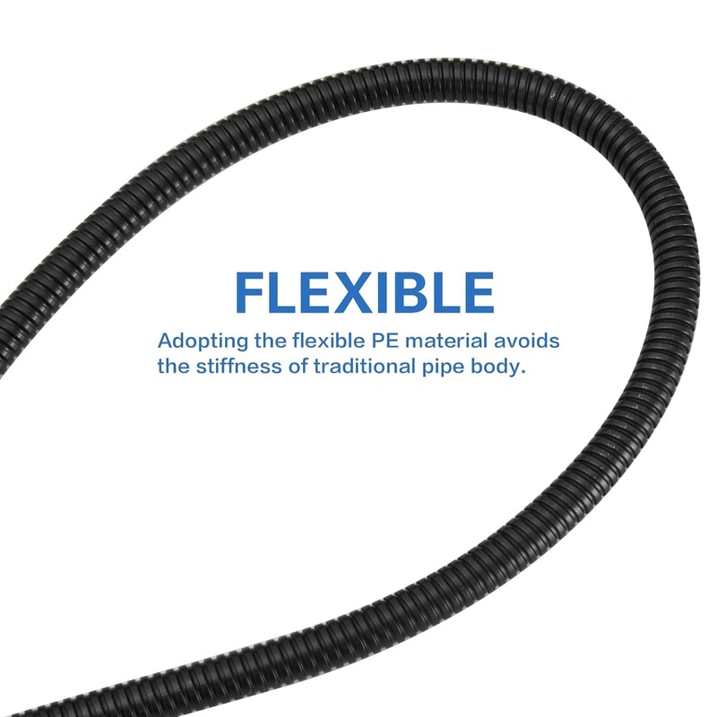 RUMOSE 70 inches Shower Hose Extra Long Stainless Steel Shower