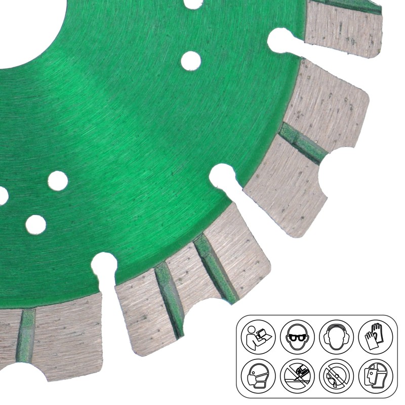 PRODIAMANT Premium Diamond Cutting Disc Concave Turbo 125 mm x