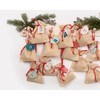 folia 64121 Advent Calendar Set, Basic with Motif Print, Approx.