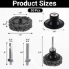 30 Pcs 2 Inch Quick Change Easy Strip Discs, Die