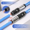 Bwintech 3 pcs 8mm Straight One Way Flow Pneumatic Check