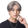 Clearstone WIGGY RICH Men's Comma Hair Wig Silver Ash
