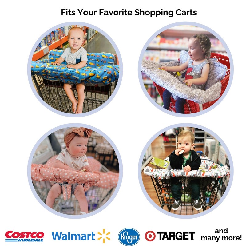 Suessie Shopping Cart Cover and High Chair Cover, Construction