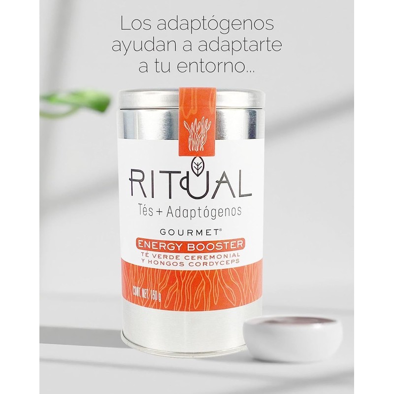 Té Verde ENERGY BOOSTER con Cordyceps – Vitalidad Natural Ritual