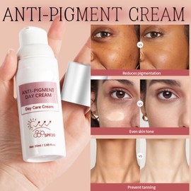 Anti-Pigment Cream with SPF 30-Hyperpigmentation Treatment Day Cream- Licorice, Chamomile & Centella Anti-Pigmentation Defense-Targets Dark Spots, Uneven Tone & Sun Damage with Green Tea