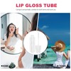 Ipetboom Clear Container 12 Pcs Transparent Lip Gloss Tube Vial
