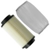 Caltric Air Filter w/Prefilter Intake Air Sleeve For Polaris ATP