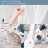 Tititex No Hooks Snap in Liner Rustic Navy Blue Floral