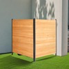 VEVOR Wood Privacy Fence, 38" W x 42" L, 2