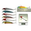 56 pcs Mixed Fish Crankbait Lure Set! Bass Crappie Walleye