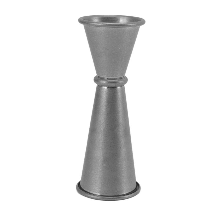 Double Cocktail Jigger 304 Stainless Steel Roll Hem Bar Measuring