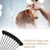 12Pcs Topsy Tail Hair Tool, Quick Beader for Braiding Beads