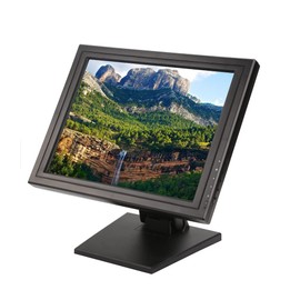 YIYIBYUS 17" Touchscreen Monitor, LED Touch Screen Display LED Monitor 1280 * 1024 Resolution VGA for PC/POS Cashier Retail Restaurant Bar Coffee Store Menu Order Point of Sale
