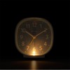 Rhythm (RHYTHM) Alarm Clock Analog Electronic Sound Alarm (with Snooze)