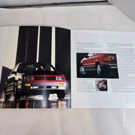 1990 Dodge Shadow Dealership Brochure ES Turbo