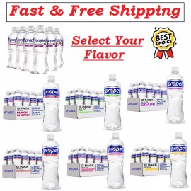 Propel, Zero Calorie Sports Drinking 16.9 FlOz (Pack of 12) - Select Your Flavor - Grape