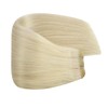 fshine Platinum Blonde Sew in Hair Extensions Real Human Hair