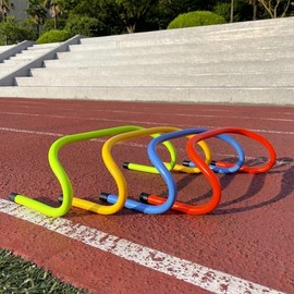15cm Mini Hurdles for Athletics Step Training & Soccer Drills Green 15cm