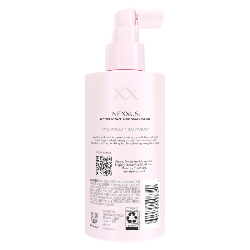 Nexxus Epic Shine Anti-Humidity Spray Heat Protection for Long Lasting,