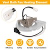 Vent Bath Fan Heating Element, Ceiling Heater Heat Element Replacement