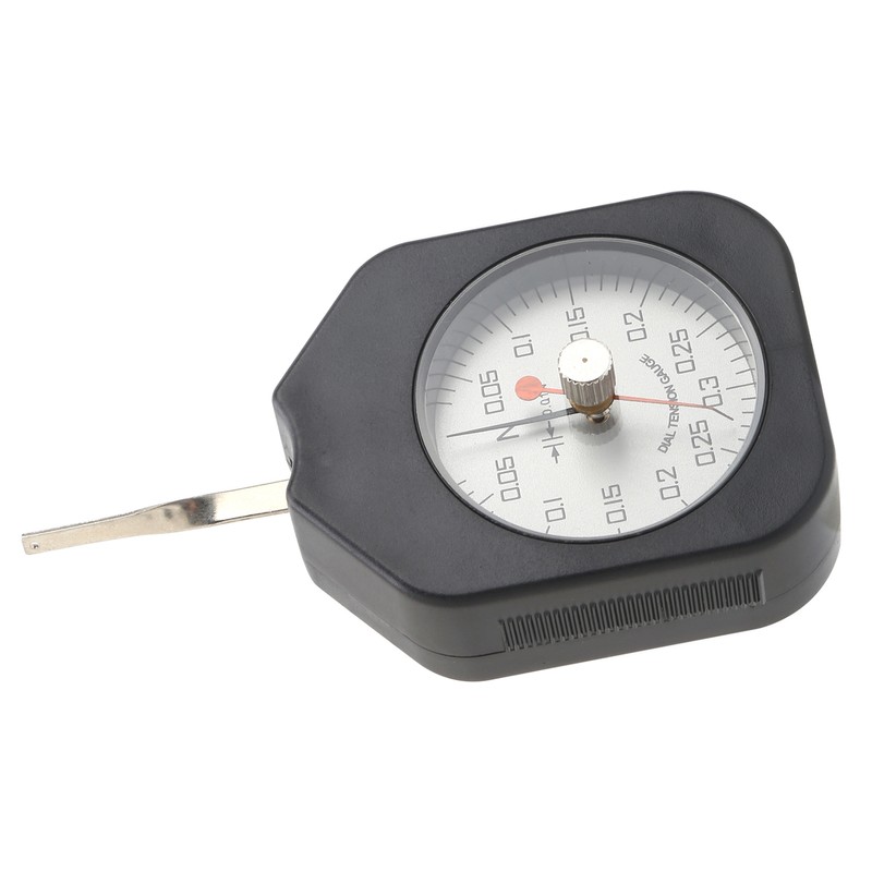 SEN-0.3-2 Dial Tensiometer 0.3N Portable Alloy Double Pointer Tension Gauge