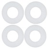 4 x membrane washer outlet flush valve repair rubber 816