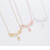 AOCHEE Silver Origami Phoenix Necklace Pendant Phoenix Bird Necklace for